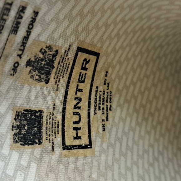 Hunter Red Rain Boots Shoes - Picture 4 of 13